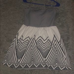 NB Print Tube Skater Dress
